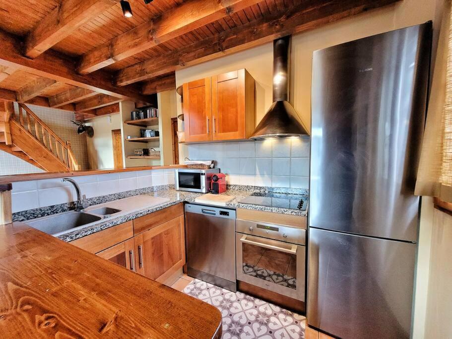Le Nid Du Bouvreuil Apartment Angoustrine Bagian luar foto